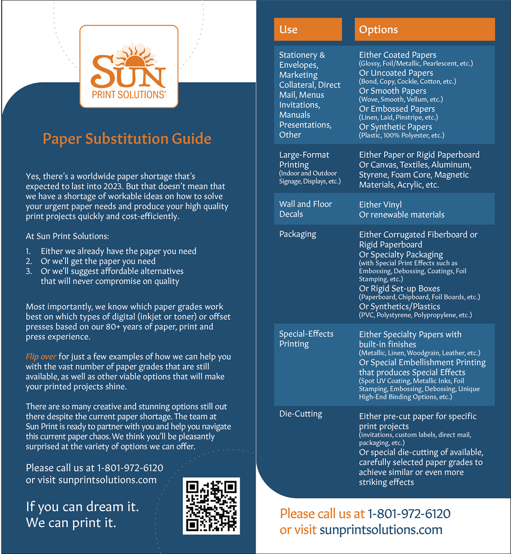 Show details for Sample Brochure - Stock Item